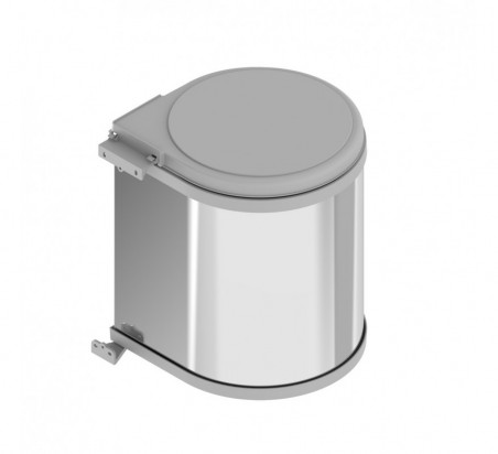 CUBO BASURA 13L INOX