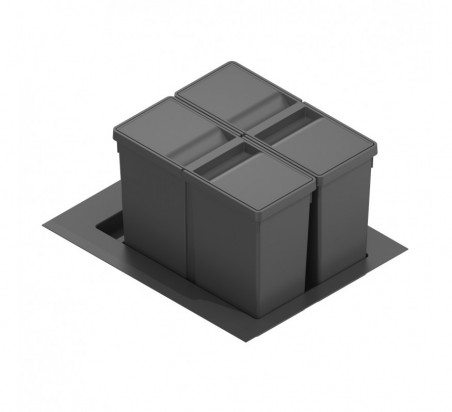 CUBO BASURA ECOLOGICO M400/450/500 11L+11L