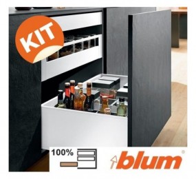 KIT CAJON LEGRABOX F BLUMOTION H240MM BLUM