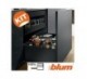 KIT CAJON LEGRABOX F BLUMOTION H240MM BLUM : COLOR:NEGRO, Fondo y peso:500mm  70kg