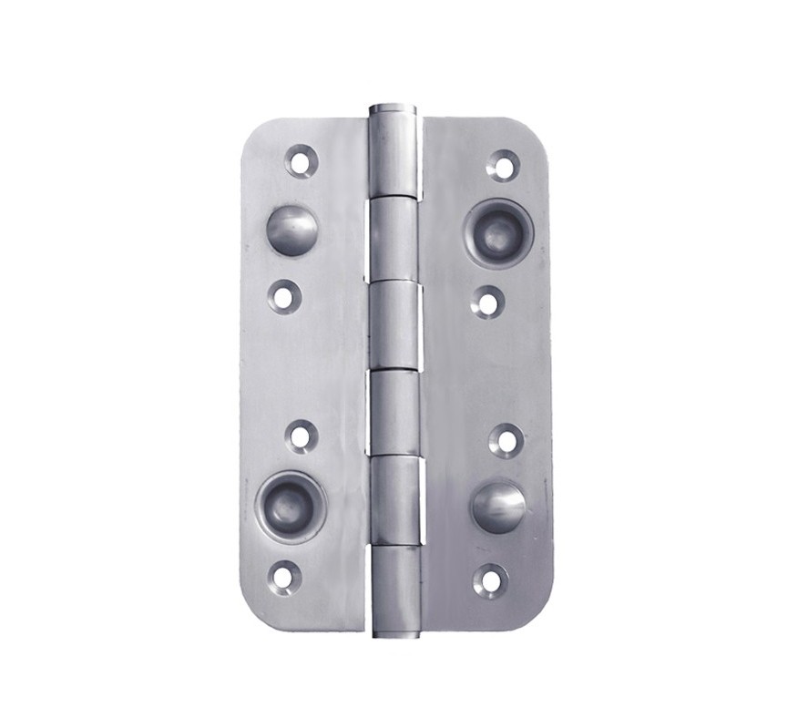 BISAGRA SEGURIDAD ANTIPALANCA 150X100X3MM RADIO 12MM CANTO REDONDO