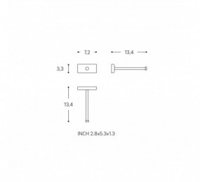 CERRADURA MAGNETICA AGB POLARIS 2XT PARA BAÑO