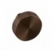 POMO DE MUEBLE "STOUT WATCH" IN.22.160 : ACABADOS:TITANIUM CHOCOLATE, DIÁMETRO:20 mm