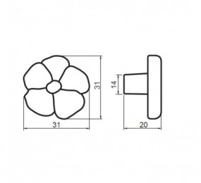 CERRADURA MAGNETICA AGB POLARIS 2XT PARA BAÑO