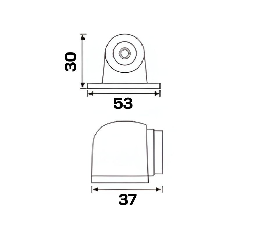 TOPE MAGNETICO PARA PUERTA TPZ-02