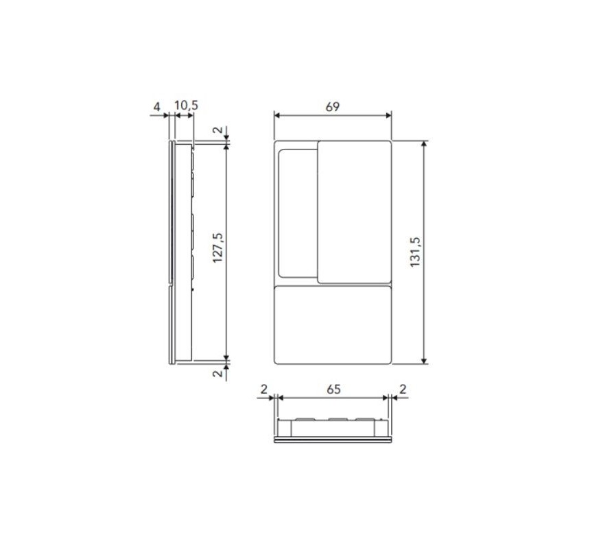 KIT WAVE PARA PUERTAS BATIENTES