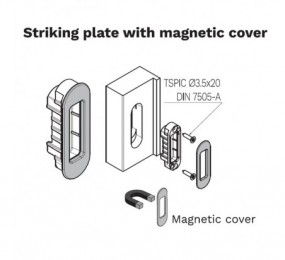 PICAPORTE MAGNETICO A50MM SPINOFF