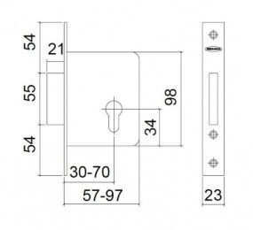 ELECTROIMÁN DORMA EM-500 G