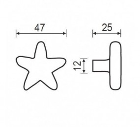 CERRADURA MAGNETICA AGB POLARIS 2XT PARA BAÑO