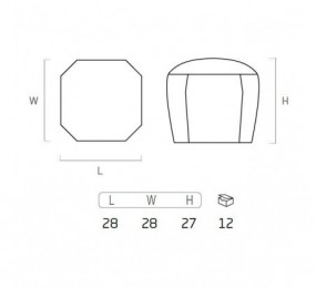 PASACABLES RECTANGULAR PC2000 180X50MM CROMO MATE