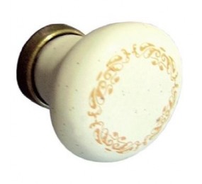 POMO PORCELANA DECORADA P04 / P05 / P06