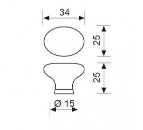 CERRADURA MAGNETICA AGB POLARIS 2XT PARA BAÑO