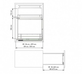 CERRADURA MAGNETICA AGB POLARIS 2XT PARA BAÑO