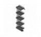 COLUMNA DESPENSERO TITAN FLAT ANTRACITA : FRONTAL (MM):M400