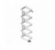 COLUMNA DESPENSERO TITAN COMPACT ANTRACITA / BLANCO : ACABADOS:BLANCO MATE, FRONTAL (MM):M400