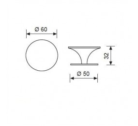 CERRADURA MAGNETICA AGB POLARIS 2XT PARA BAÑO