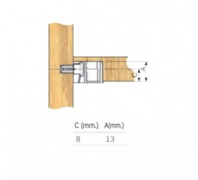 CERRADURA COMBINACION HORIZONTAL LOCKR OJMAR