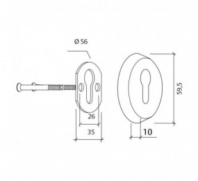 ELECTROIMÁN DORMA EM-500 G