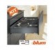 - KIT CAJON LEGRABOX M BLUMOTION H85MM 40KG : COLOR:GRIS, Fondo y peso:300mm  40kg