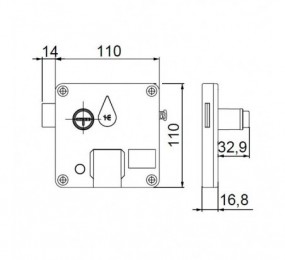 BISAGRA CLIP TOP BLUMOTION 71B3550 RECTA 110º CARGA 18