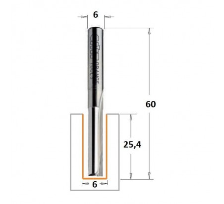 FRESA CORTE RECTO LARGO 712/912 CMT