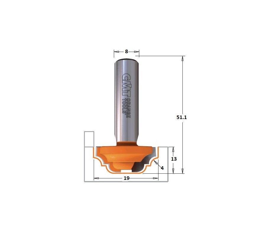 FRESA PARA PERFILAR 948 CMT