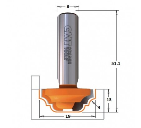 FRESA PARA PERFILAR 948 CMT