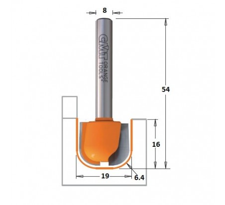 FRESA PARA ENVASES DE MADERA 951 CMT