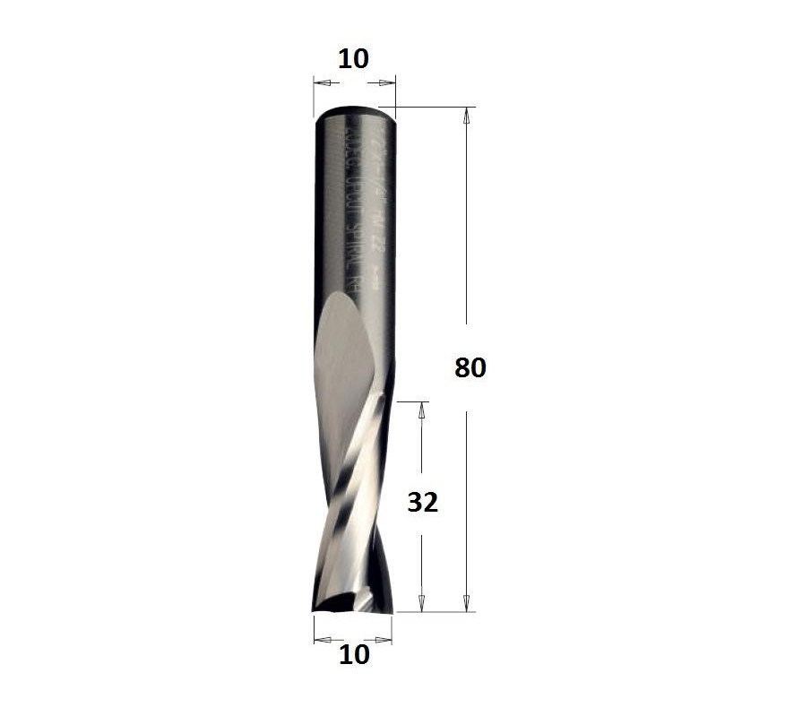 FRESA DE CORTE HELICOIDAL 191/192 CMT