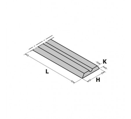 CUCHILLA CEPILLO REVERSIBLE 790 CMT