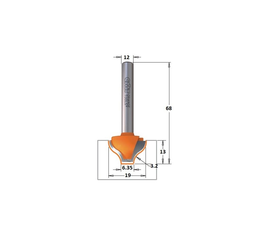 FRESA PARA PERFILAR 965 CMT