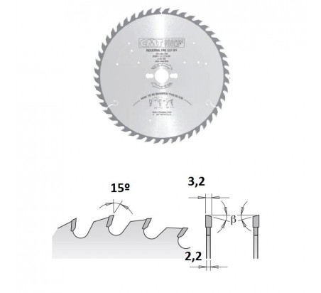 SIERRA CIRCULAR WIDIA PARA MADERA 285 CMT