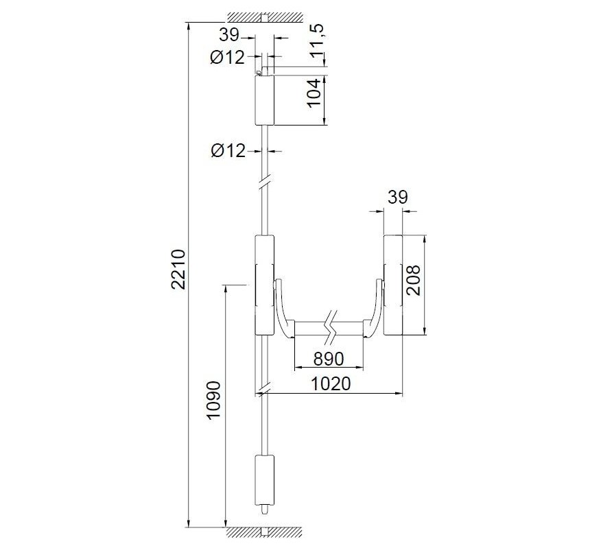 ANTIPANICO PUSH 1920 TESA
