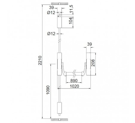 ANTIPANICO PUSH 1920 TESA
