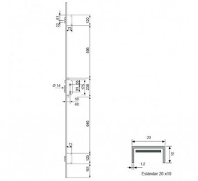 ARANDELA CERRADURA INTERCAMBIABLE 1064