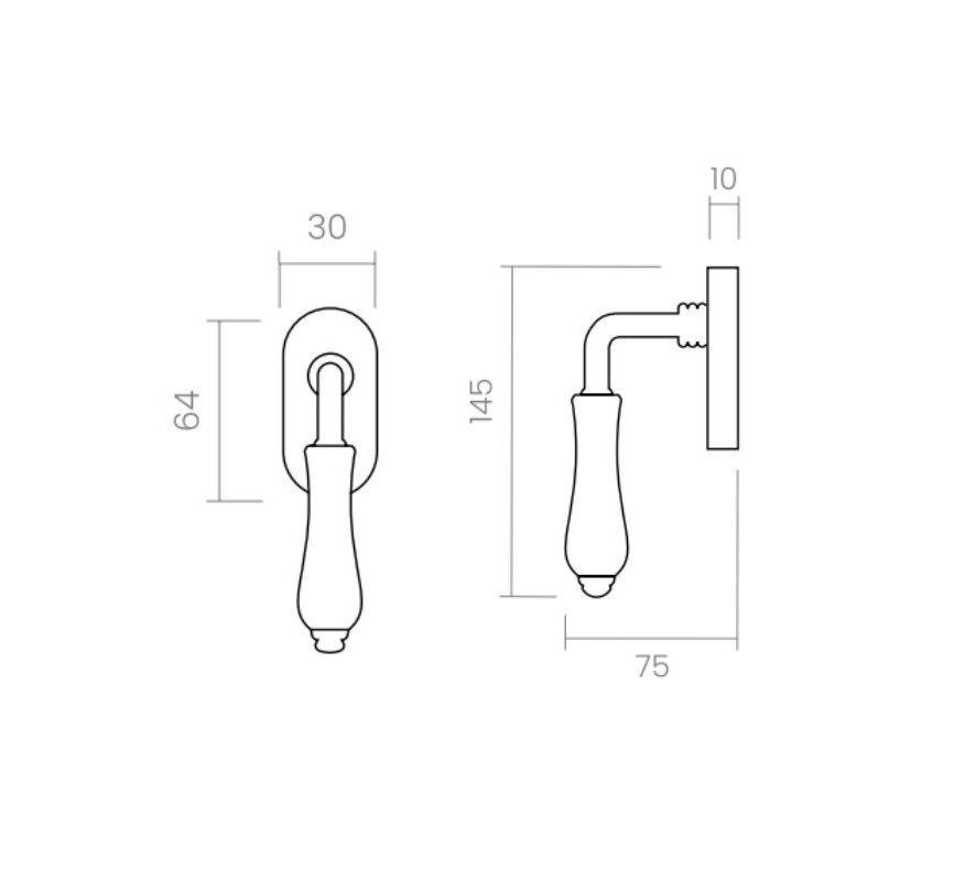 MANILLA VENTANA DK 105 BEL.LA GROEL