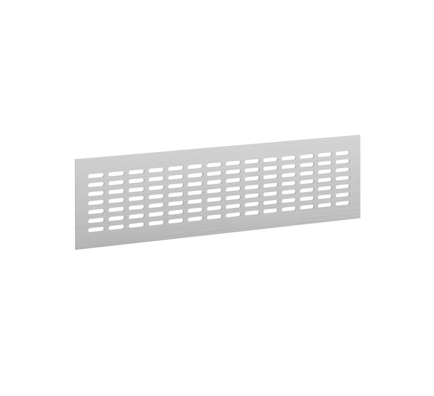 REJILLA RECTANGULAR FIJACIÓN OCULTA  ADHESIVA 300X80MM IN.23.033.A JNF