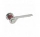 JUEGO MANILLAS KLEIS SVING INOX MATE - NEGRO / INOX MATE - ROJO : ACABADOS:ROJO