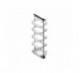 COLUMNA EXTRAIBLE ROTATORIA COMPACT BLANC : DIMENSIONES MM:250D x 1600-20, FRONTAL (MM):M300