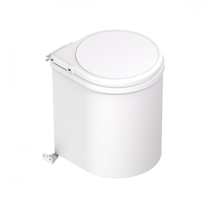 CUBO BASURA REDONDO 13L BLANCO MODELO 35050300