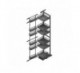 COLUMNA DESPENSERO FLAT ANTRACITA : FRONTAL (MM):M450