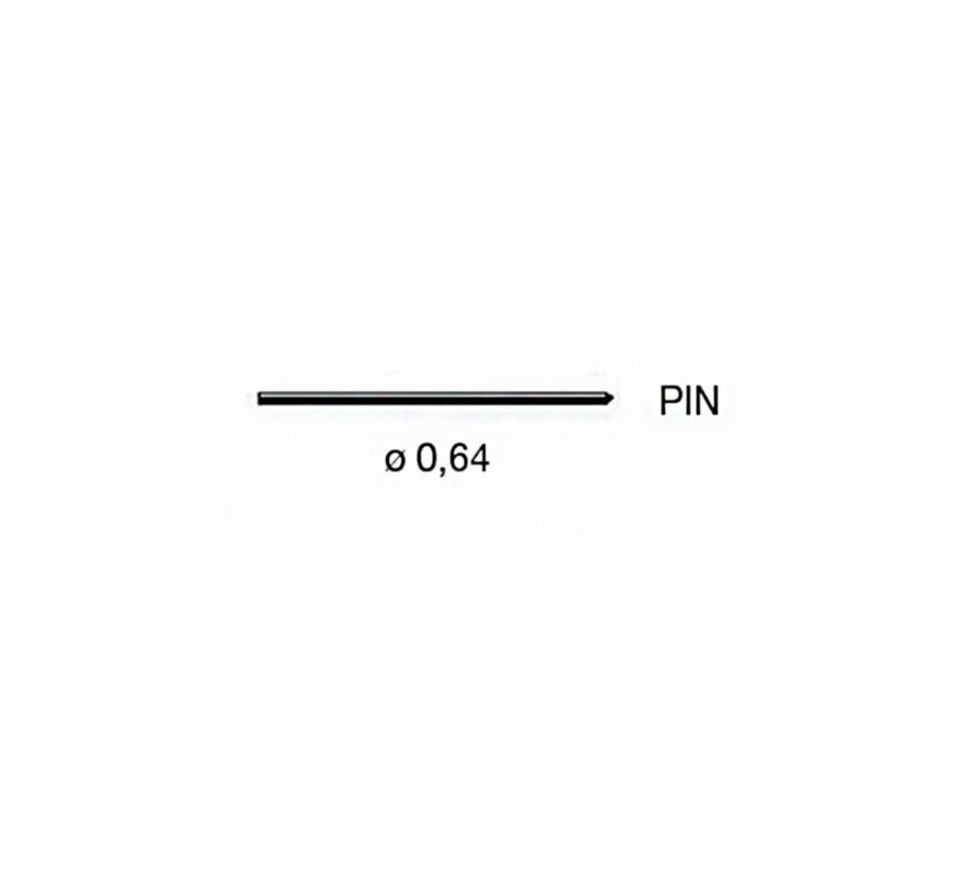 PIN AGUJA 0.6X30 INOX MILLAR