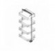 KIT COLUMNA COMPACT BLANCO : DIMENSIONES MM:350D x 1200-16, FRONTAL (MM):400