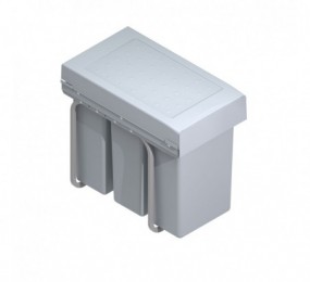 CUBO BASURA ECOLOGICO M300 MIN GRIS