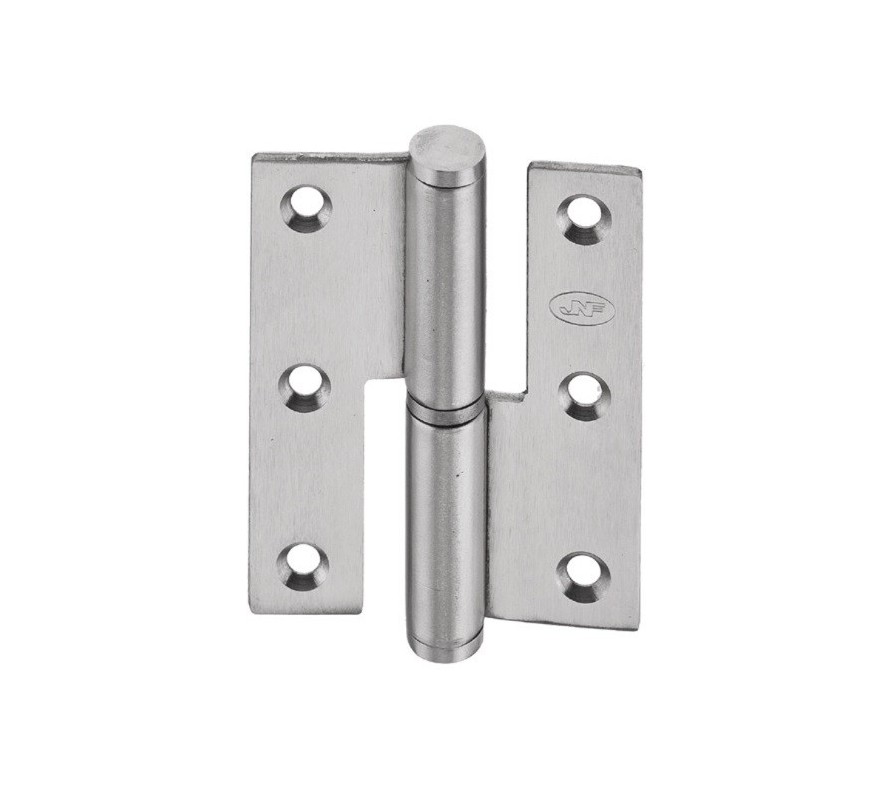 PERNIO C/RECTO 75X60X2.5MM INOX DRCH IN.05.019.75