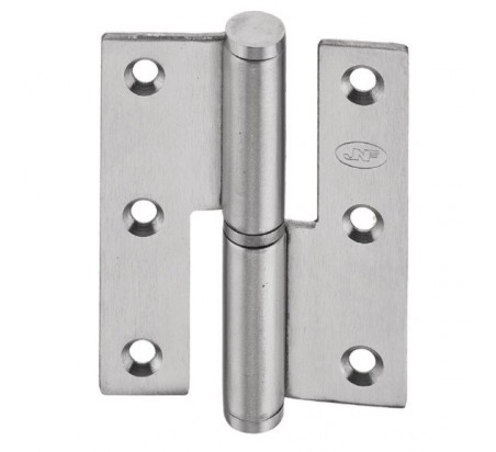 PERNIO C/RECTO 75X60X2.5MM INOX DRCH IN.05.019.75