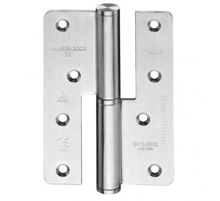 PERNIO 120x86x3MM INOX RF DERECHA IN.05.019.120.R.CF