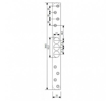 CERRADERO CORTO SUP/INF RASGADO R201R AC