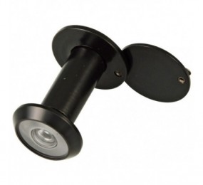 MIRILLA Ø14MM PARA PUERTAS 35-60 MM NEGRO MATE