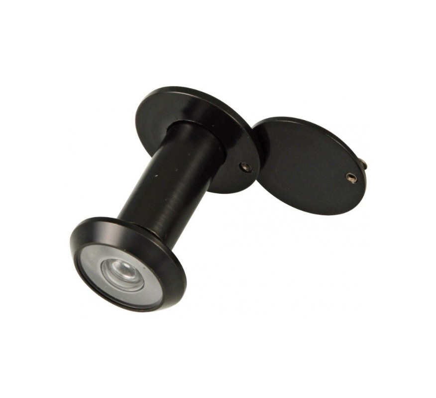 MIRILLA Ø14MM PARA PUERTAS 35-60 MM NEGRO MATE
